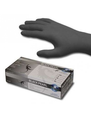 GANT D'EXAMEN NITRILE NON POUDRE BLACK PEARL - COULEUR NOIRE