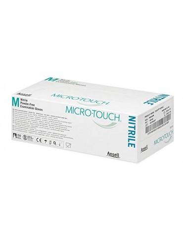 GANT D'EXAMEN MICRO-TOUCH - NITRILE NON POUDRE