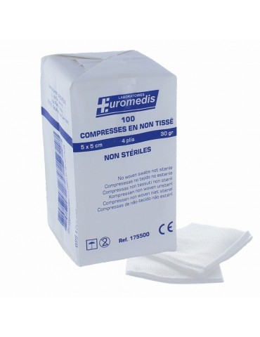 Compresses en non tissé non stériles 30g